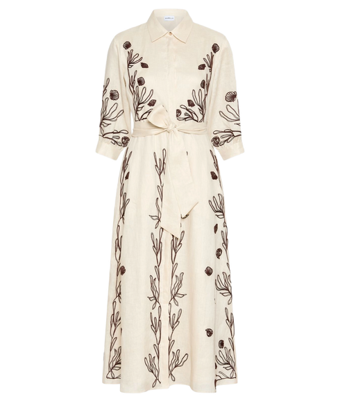 Banda Dress - Cream