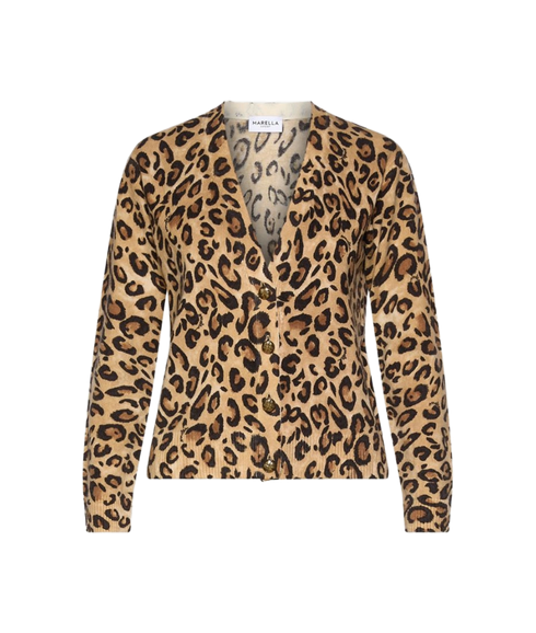 Marmo Cardigan - Beige Spotted