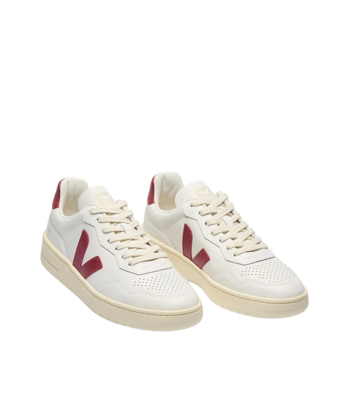 V-90 Leather - White Marsala