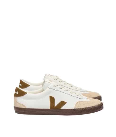 Volley Leather- White Tent Bark