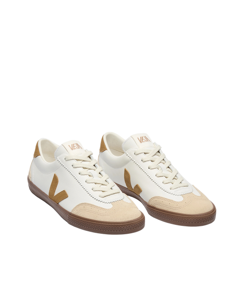 Volley Leather- White Tent Bark