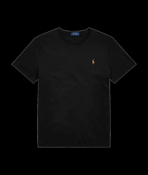 Custom Slim Fit Soft Cotton T-shirt - Black