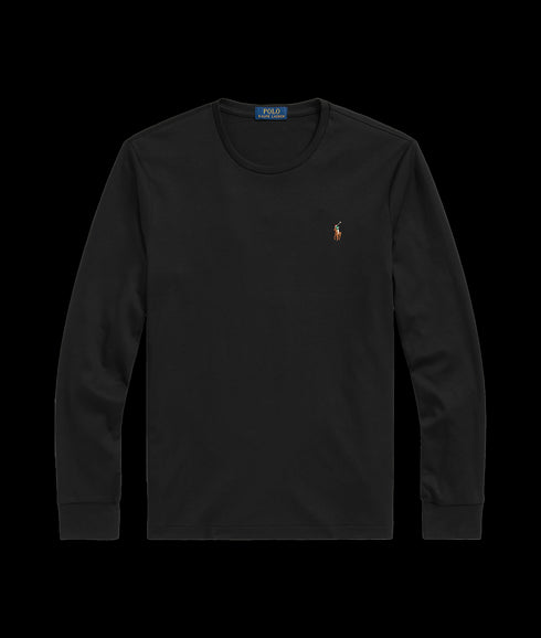 Custom Slim Fit Soft Cotton T-Shirt - Black