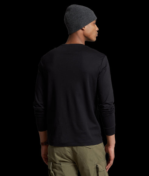 Custom Slim Fit Soft Cotton T-Shirt - Black