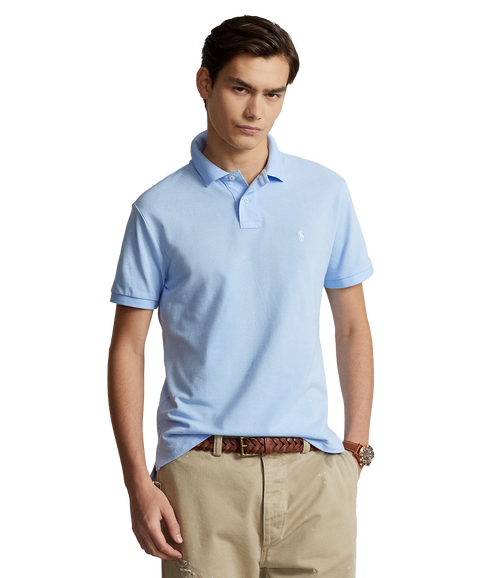 The Iconic Mesh Polo Shirt - Blue