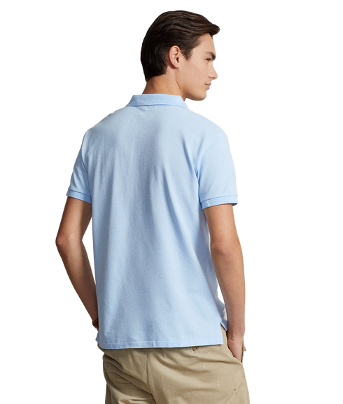 The Iconic Mesh Polo Shirt - Blue
