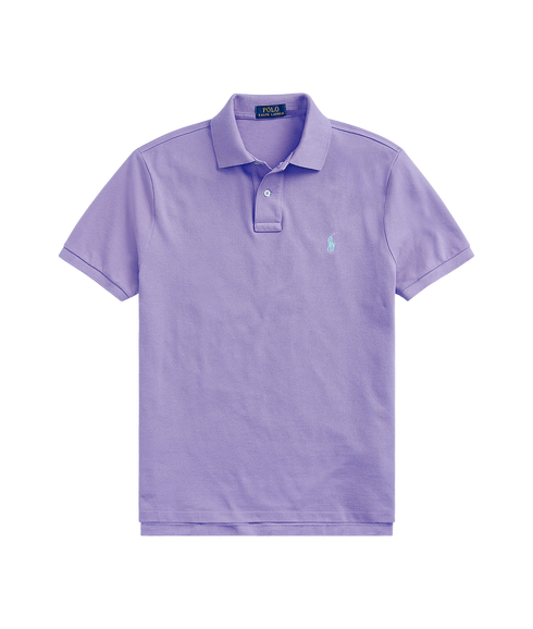The Iconic Mesh Polo Shirt - Purple