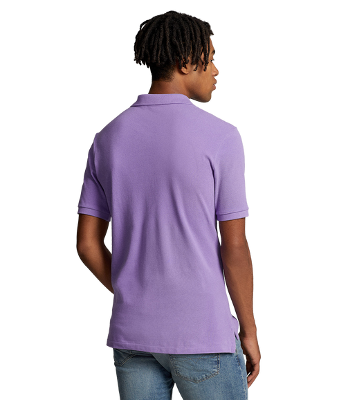 The Iconic Mesh Polo Shirt - Purple
