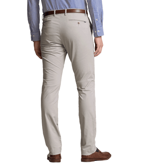 Stretch Slim Fit Chino Pant - Grey
