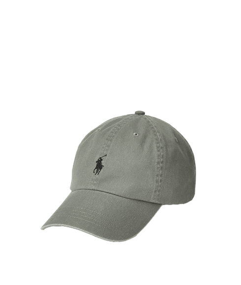 Cotton Chino Baseball Cap - Grey