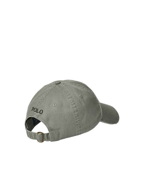 Cotton Chino Baseball Cap - Grey