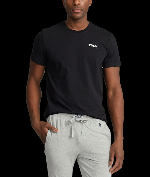 Cotton Jersey Sleep Shirt - Black