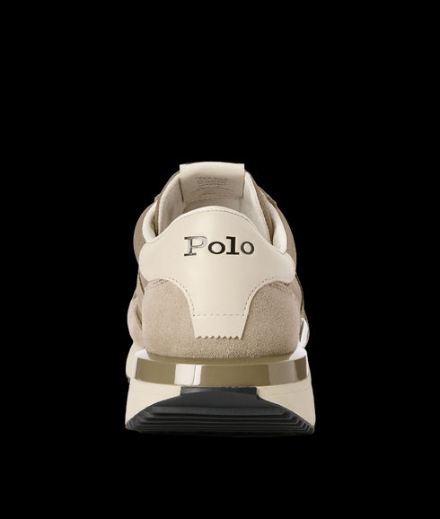 Train 89 Suede-paneled Sneaker - Brown