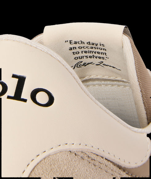 Train 89 Suede-paneled Sneaker - Brown