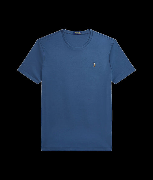 Custom Slim Fit Soft Cotton T-shirt - Blue