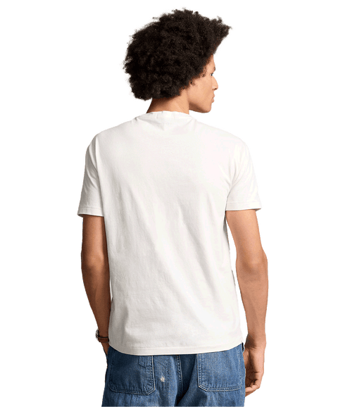 Classic Fit Polo Bear Jersey T-shirt - White
