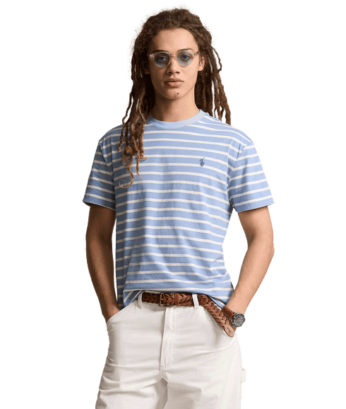 Classic Fit Striped Jersey T-shirt - Multi