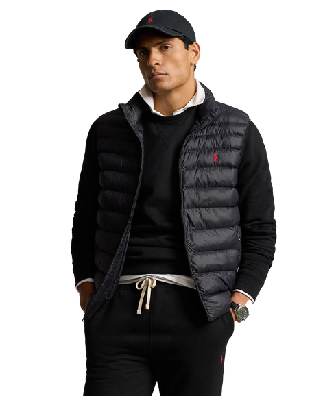 The Colden Packable Vest - Black