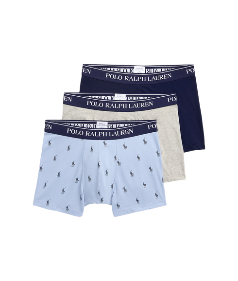 Classic Stretch-cotton Trunk 3-pack - Multi