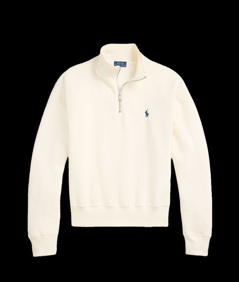 Fleece Quarter-Zip - Cream
