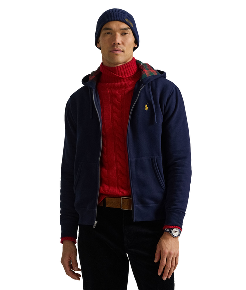 The Rl Fleece Full-zip Hoodie - Navy