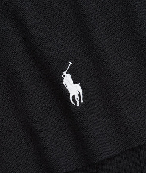 Rib-knit Cotton Beanie & Scarf Gift Set - Black