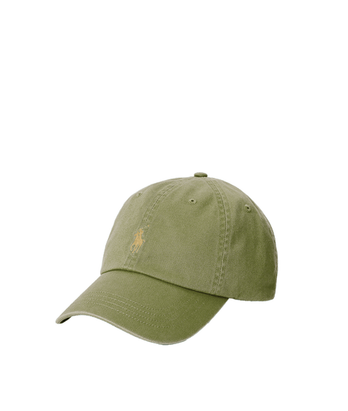 Cotton Chino Baseball Cap - Green
