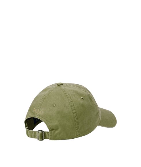 Cotton Chino Baseball Cap - Green