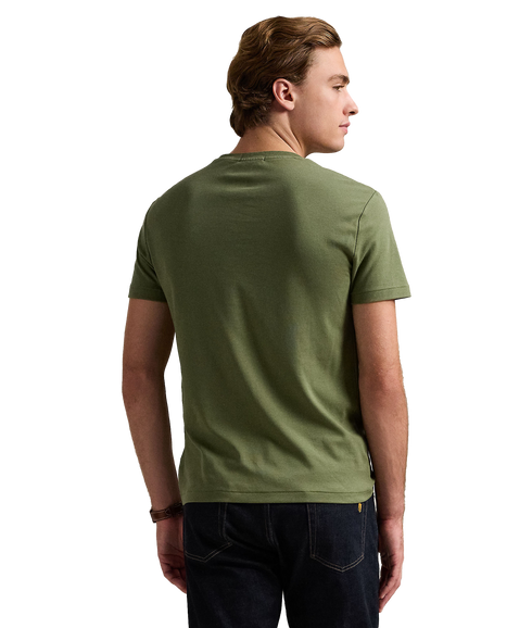 Custom Slim Fit Soft Cotton T-shirt - Green
