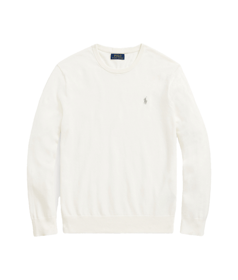 Cotton-cashmere Crewneck Sweater - Cream