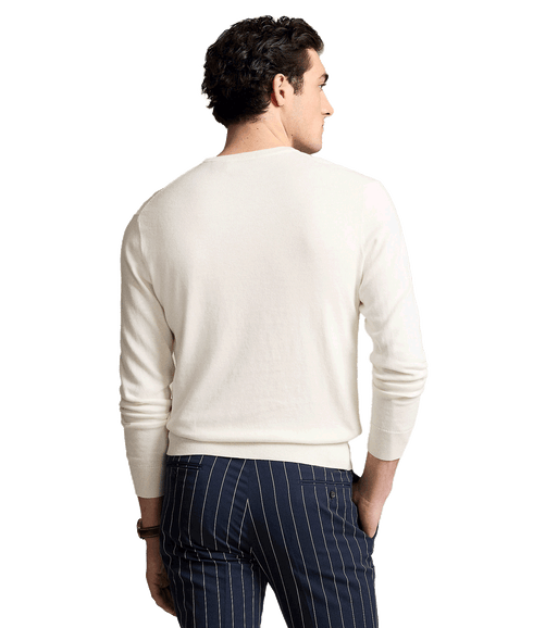 Cotton-cashmere Crewneck Sweater - Cream