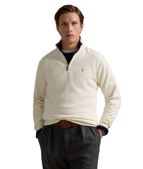 The Rl Fleece Sweatshirt - White