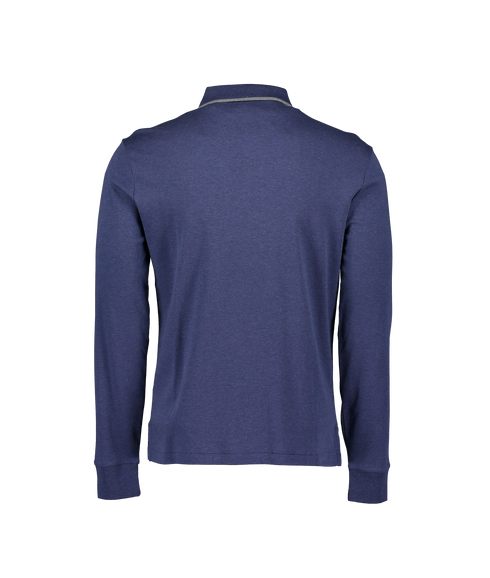 Custom Slim Fit Soft Cotton Polo Shirt - Navy