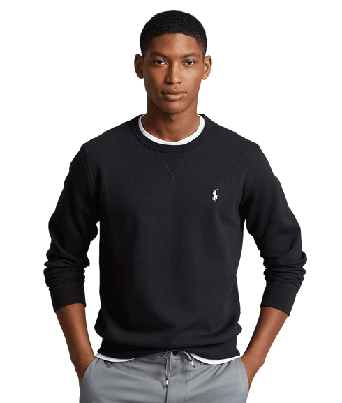 Double-knit Sweatshirt - Black