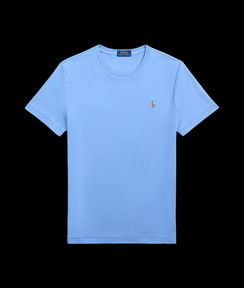 Custom Slim Fit Soft Cotton T-Shirt - Blue