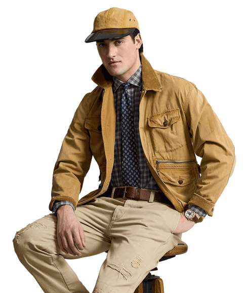 Custom Fit Plaid Stretch Poplin Shirt - Multi