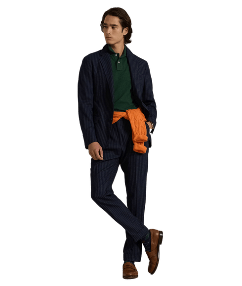 Custom Slim Fit Mesh Polo Shirt - Green