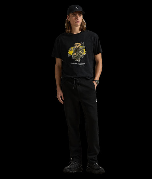 Classic Fit Polo Bear Jersey T-Shirt - Black