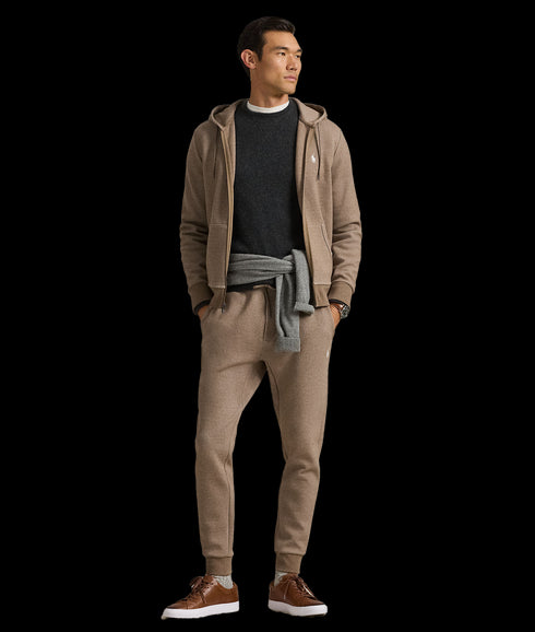 Double-Knit Jogger Pant - Beige
