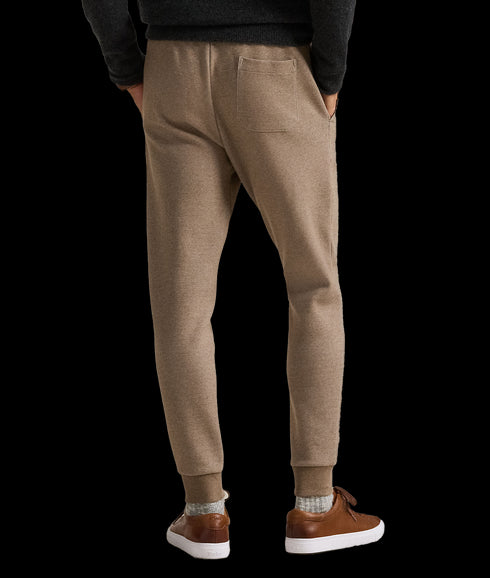Double-Knit Jogger Pant - Beige