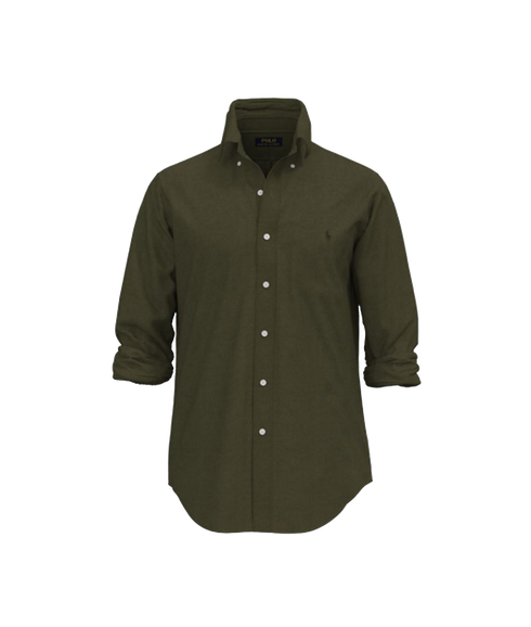 Custom Fit Performance Twill Shirt - Green