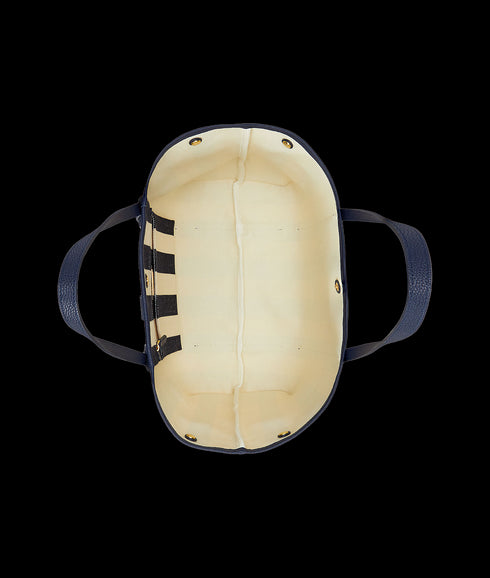 Striped Herringbone Large Emerie Tote - Multi