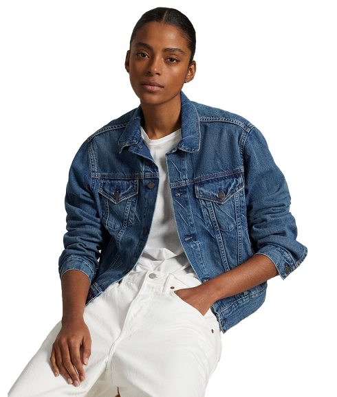 Denim Trucker Jacket - Blue