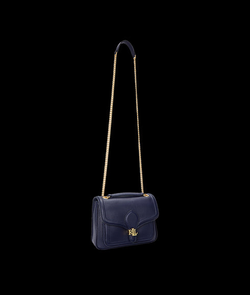 Pebbled Small Bradley Convertible Bag - Navy