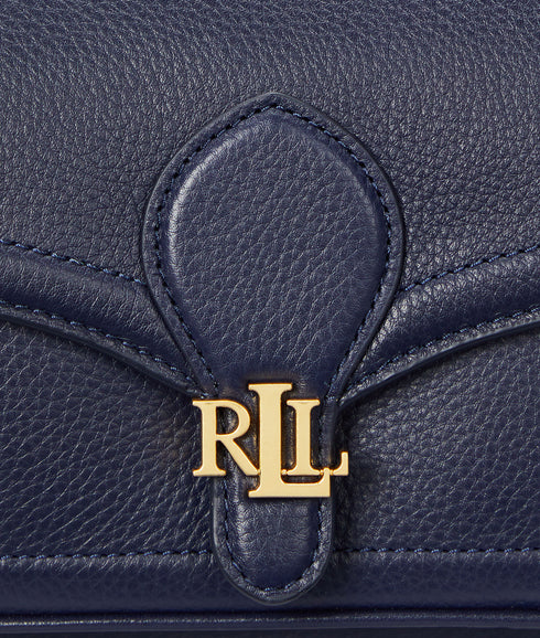 Pebbled Small Bradley Convertible Bag - Navy