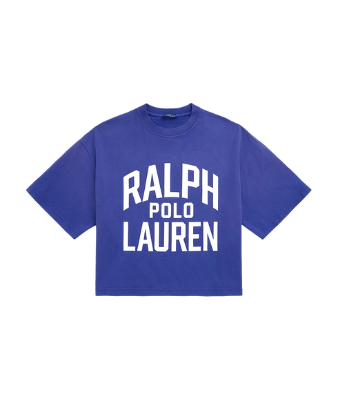 Logo Cotton Jersey T-Shirt - Bright Navy