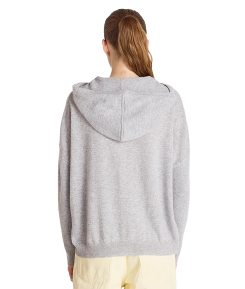 Evelyn Knit - Light Heather Grey