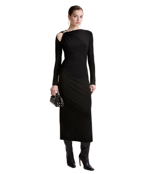 Patto Jersey Dress - Black