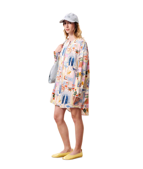Mix Max Strappy Dress - Multi
