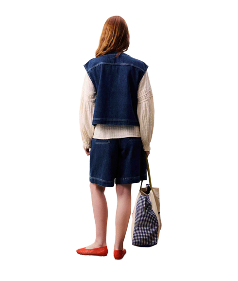 Denim Gilet - Bleu Jean